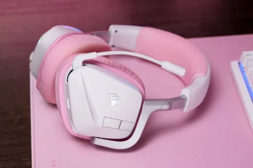 Corsair VOID V2 - Sans-Fil - RGB - Rose, vue 4