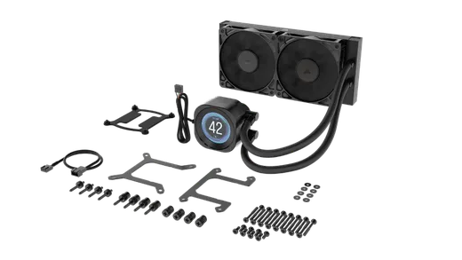 Corsair NAUTILUS 240 RS LCD - 240mm - Noir, vue 5