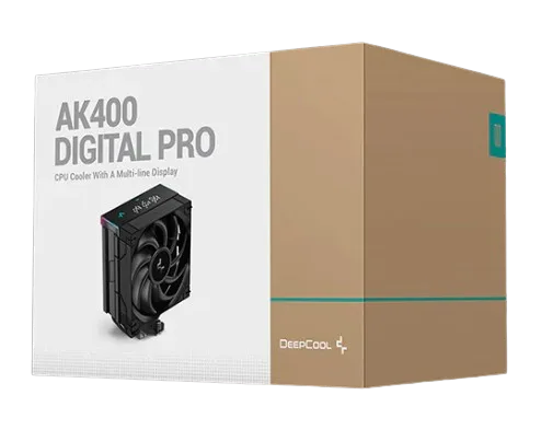 Deepcool AK400 DIGITAL PRO - Noir, vue 2