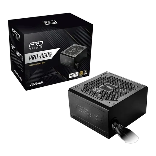 ATX 650W - 80+ Gold - PRO-650G