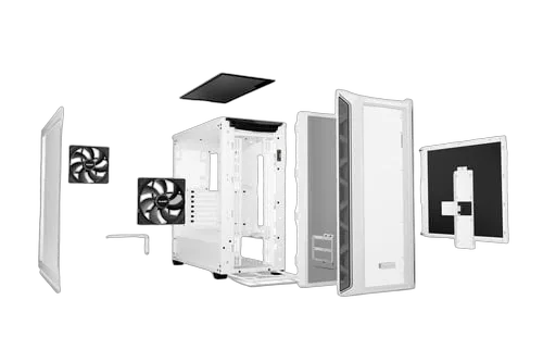 be quiet! SHADOW BASE 800 DX Blanc - MT/Sans Alim/E-ATX, vue 5
