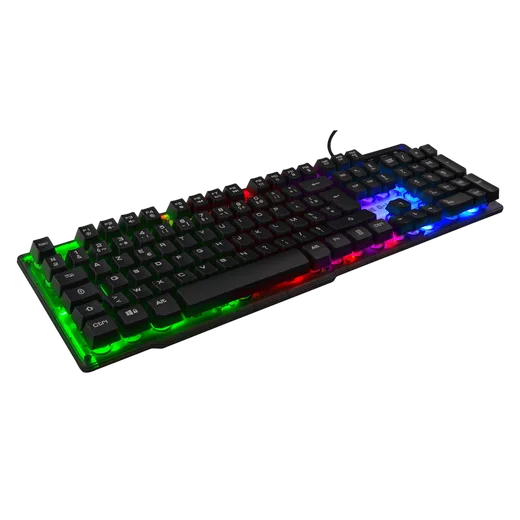 The G-LAB Keyz Neon - Membrane - Filaire - RGB - Noir