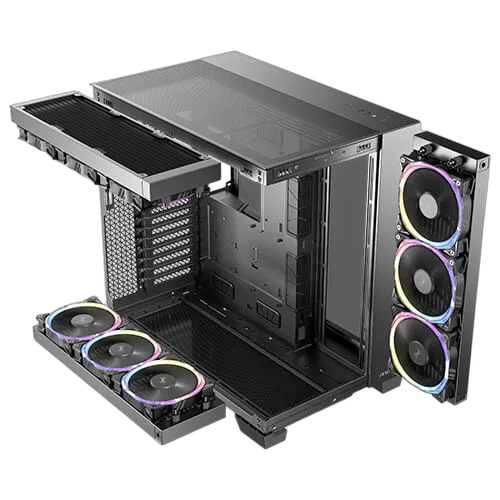 Antec C8 Black - MT/Sans Alim/ATX, vue 22