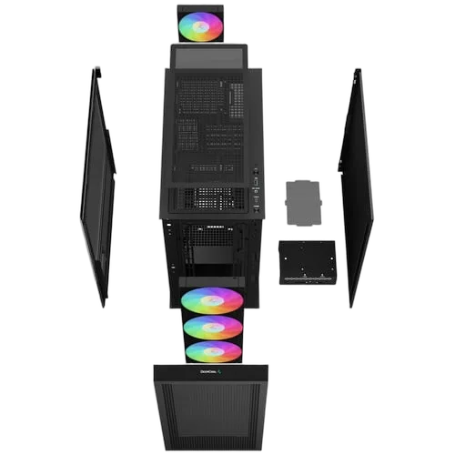 Deepcool CH560 Digital Noir - MT/Sans Alim/ATX, vue 14