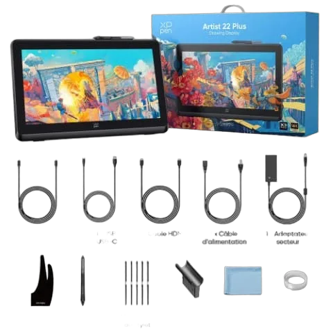 XPPEN Artist 22 Plus MD220FH_EU - 5080LPI 22" Noir