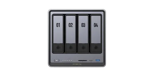 UGREEN DXP4800 Plus - 4 Baies avec 4 disques de 4To Red plus, vue 6