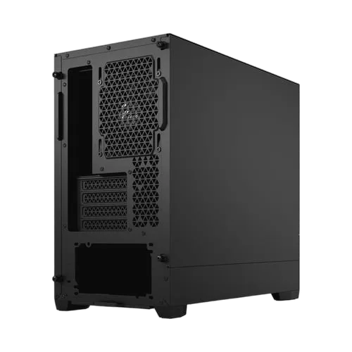 Fractal Design Pop Mini Silent Black Solid - mT/SansAlim/ITX, vue 11