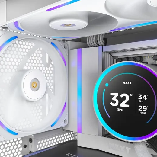 NZXT F140X RGB - 140mm - Blanc, vue 5