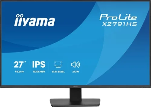 Iiyama Prolite X2791HS-B1 - 27" FHD 120Hz IPS 1ms Adaptive Sync