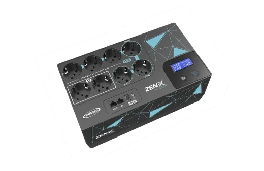Infosec Zen-X Master 1000 FR/SCHUKO - 8 prises