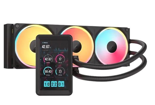 Corsair iCUE LINK TITAN II 360 Ultra LX LCD - 360mm - Noir