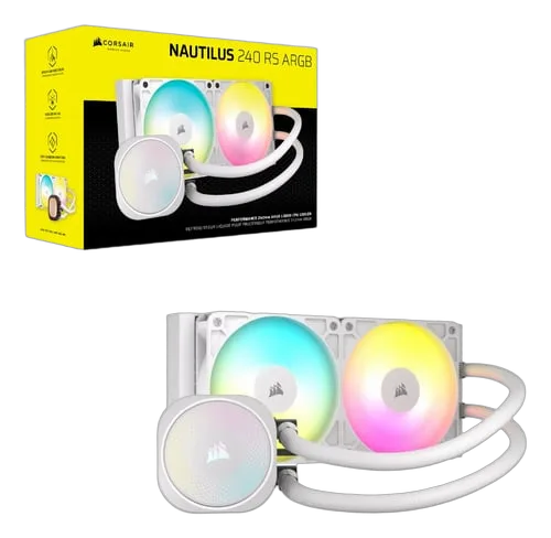 Corsair NAUTILUS 240 ARGB Blanc