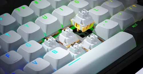Hator Skyfall 80 Pro TKL - Mécanique - Sans-Fil - RGB - Gris/Noir, vue 10