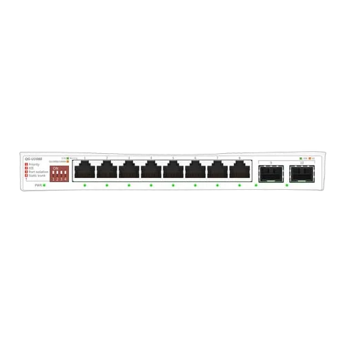 Asus QG-U1080 - Commutateur non géré 8 Ports 2,5G et 2 Ports 10G, vue 2