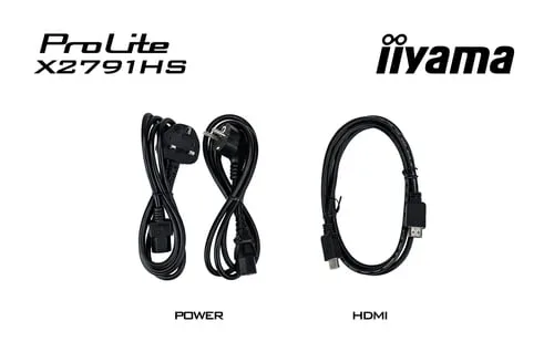 Iiyama Prolite X2791HS-B1 - 27" FHD 120Hz IPS 1ms Adaptive Sync, vue 6