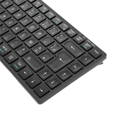 Port Mini keyboard - Sans fil - Noir, vue 4