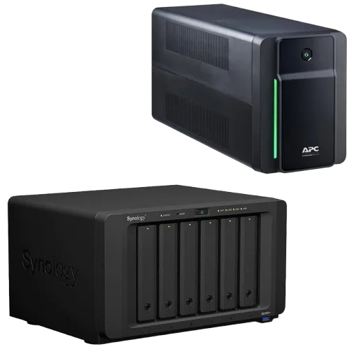 Synology DS1621+ avec Onduleur APC Back UPS BX1600MI-FR