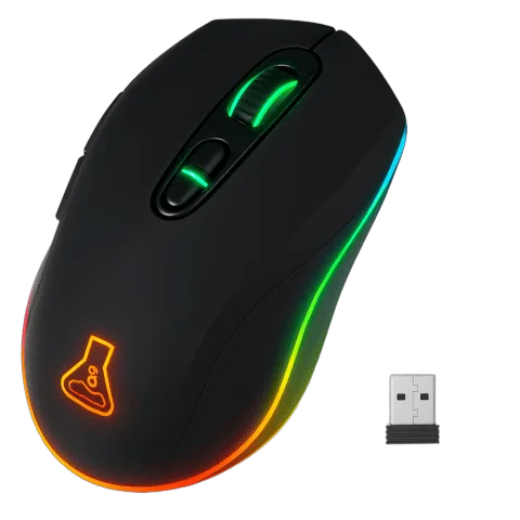 The G-LAB Kult Krypton - Sans-Fil - RGB - Noir