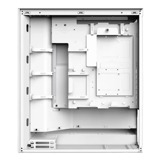 NZXT H7 Flow Blanc - MT/Sans Alim/E-ATX, vue 3
