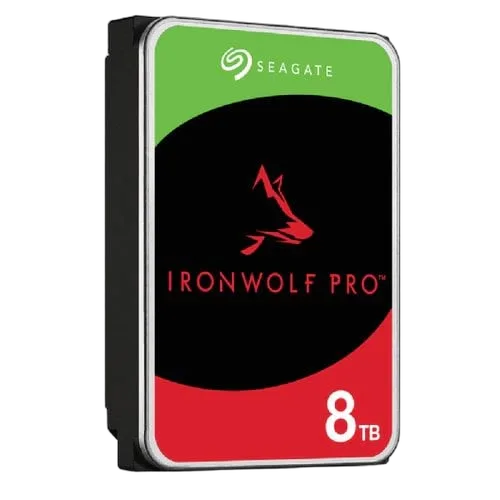 Seagate 8To IronWolf Pro SATA III 256Mo - ST8000NT001, vue 3