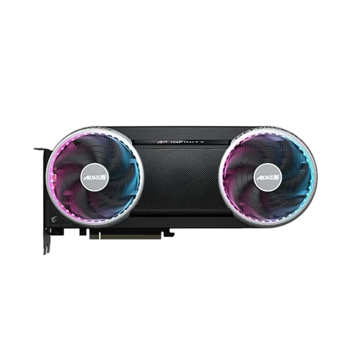 Gigabyte AORUS GeForce RTX 5070 INFINITY 12G, vue 5