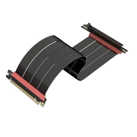 LINKUP Câble Riser PCIE 5.0 30 cm - 90° Noir