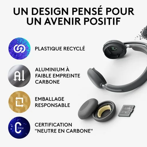 Logitech Zone Wireless 2 - Sans-Fil - Graphite, vue 7