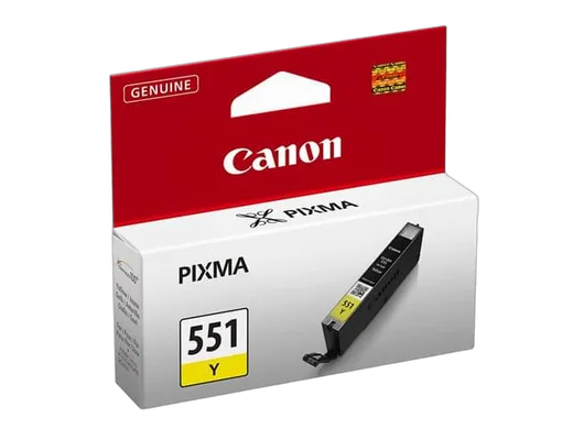Canon CLI-551 Y Jaune, vue 1