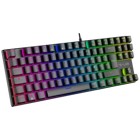The G-LAB Keyz Mercury Ex - TKL - Mécanique - Filaire - RGB - Noir, vue 5