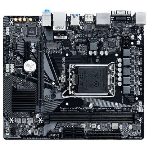 Gigabyte H610M S2H V2 - H610/LGA1700/DDR5/mATX