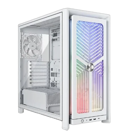 Corsair Frame 4000X RS Blanc - MT/Sans Alim/E-ATX