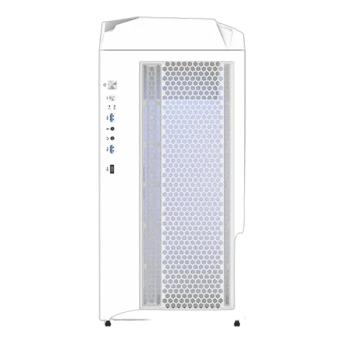 Gigabyte C301 GLASS WHITE V2 - MT/Sans Alim/E-ATX, vue 7