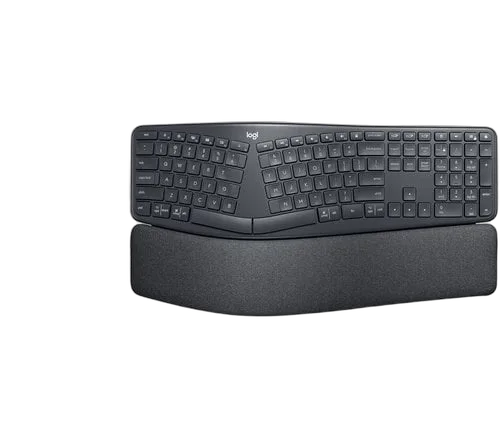 Logitech K860 Ergo - Membrane - Sans-Fil - Graphite, vue 5