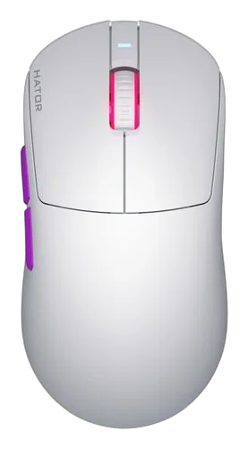 Hator Quasar 3 Ultra - Sans-Fil - RGB - Blanc