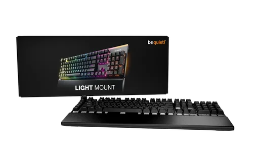 be quiet! Light Mount Silent Tactile - Mécanique - Filaire - RGB - Noir, vue 7