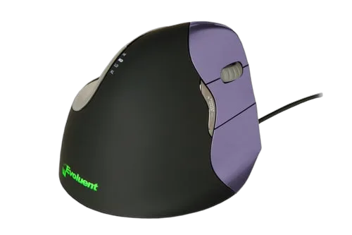 Evoluent VerticalMouse 4 Small - Filaire - Noir