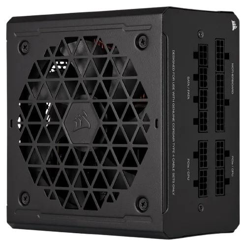 Corsair ATX 750W - RM750e Gold - FMod./ATX 3.1 / PCIE5.1, vue 3