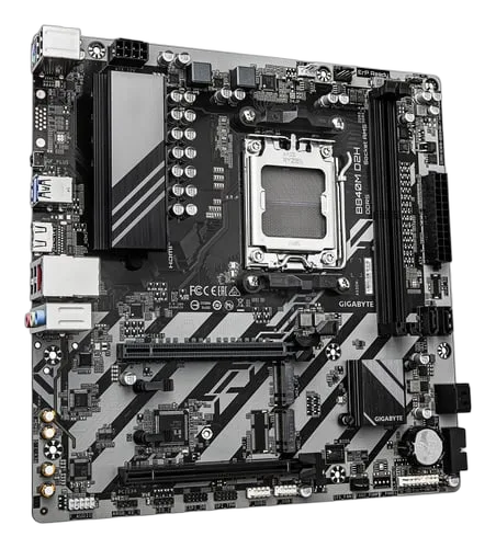Gigabyte B840M D2H, vue 3