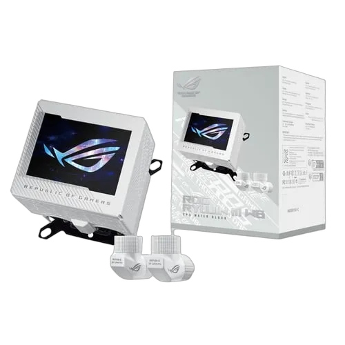Asus ROG RYUJIN III White - Waterblock CPU, vue 7