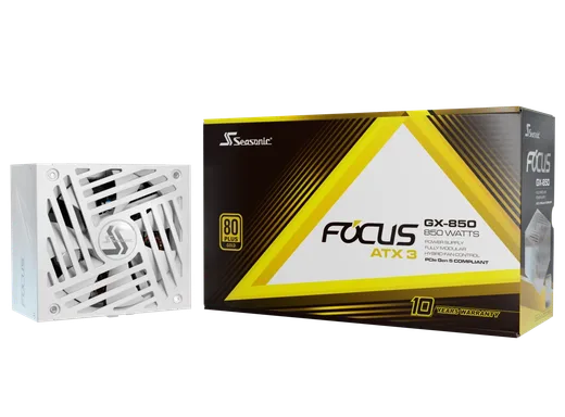 Seasonic ATX 850W 80+ Gold FOCUS GX 850 V4 WHITE