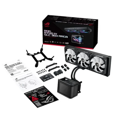 Asus ROG RYUO IV SLC 360 ARGB - 360mm - Noir, vue 22
