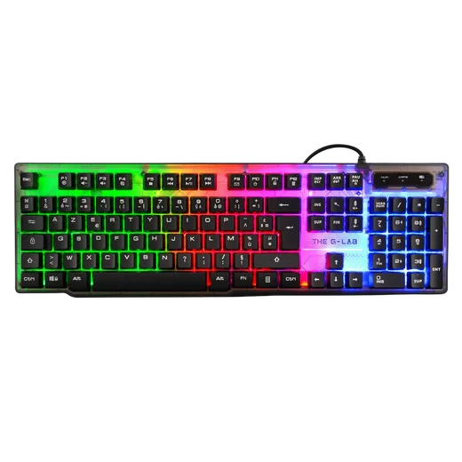 The G-LAB Keyz Neon - Membrane - Filaire - RGB - Noir