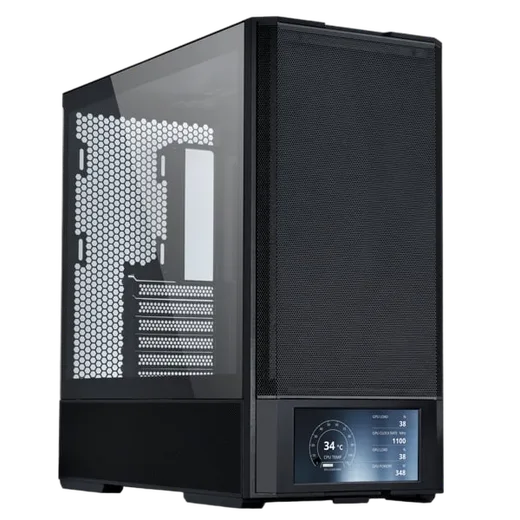 Lian-Li LANCOOL 207 Digital Noir - MT/Sans Alim/ATX