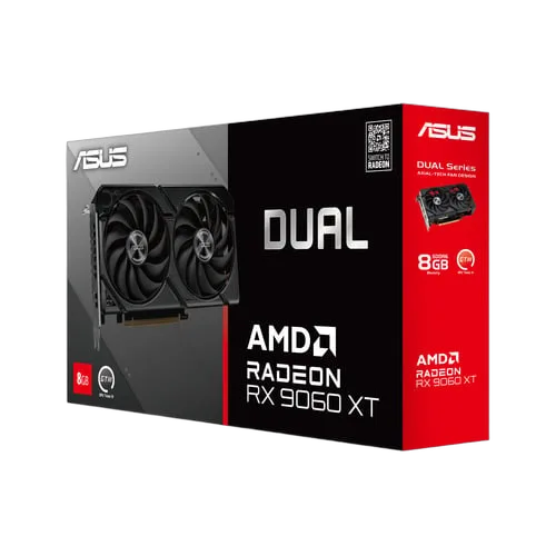 Asus Dual Radeon RX9060XT 8G GDDR6, vue 15