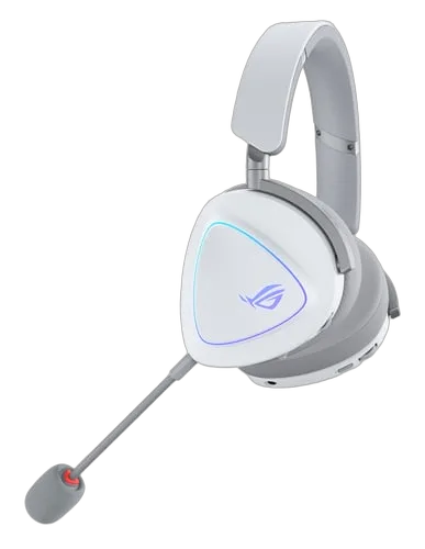 Asus ROG Delta II - Sans-Fil - RGB - Blanc