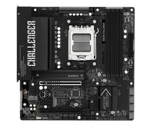 ASRock B850M CHALLENGER, vue 2