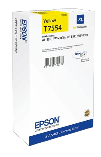 Epson Cartouche Jaune - C13T75544N