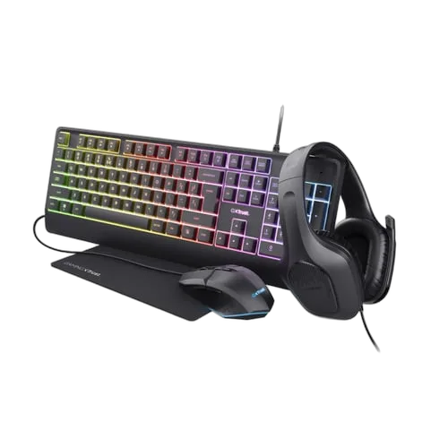 Trust GXT 792 Quadrox - Kit gaming 4-en-1