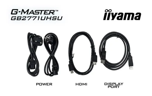 Iiyama G-Master GB2771UHSU-B1 - 27" 4K 144Hz ou FHD 288Hz IPS 0.8ms G-Sync-Seconde Vie, vue 9