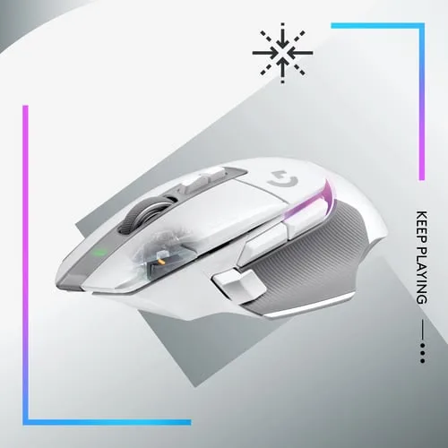 Logitech G502 X Plus - Sans-Fil - RGB - Blanc, vue 18